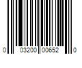 Barcode Image for UPC code 003200006520