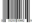 Barcode Image for UPC code 003200006629