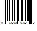 Barcode Image for UPC code 003200007022