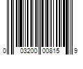 Barcode Image for UPC code 003200008159