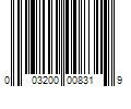 Barcode Image for UPC code 003200008319