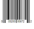 Barcode Image for UPC code 003200008722