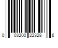 Barcode Image for UPC code 003200223286