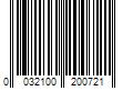 Barcode Image for UPC code 0032100200721