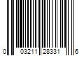 Barcode Image for UPC code 003211283316