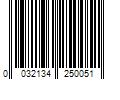 Barcode Image for UPC code 0032134250051