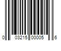 Barcode Image for UPC code 003215000056