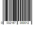 Barcode Image for UPC code 0032167000012