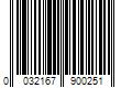 Barcode Image for UPC code 0032167900251