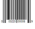 Barcode Image for UPC code 003220000089