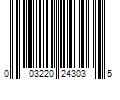 Barcode Image for UPC code 003220243035