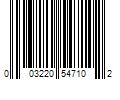 Barcode Image for UPC code 003220547102