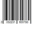 Barcode Image for UPC code 0032231600780