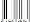 Barcode Image for UPC code 0032247260312