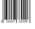 Barcode Image for UPC code 0032247330206