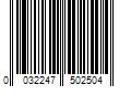 Barcode Image for UPC code 0032247502504