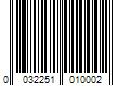 Barcode Image for UPC code 0032251010002