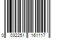 Barcode Image for UPC code 0032251161117