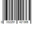 Barcode Image for UPC code 0032251421365