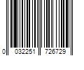 Barcode Image for UPC code 0032251726729