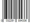 Barcode Image for UPC code 0032251894336