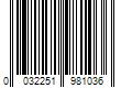 Barcode Image for UPC code 0032251981036