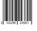 Barcode Image for UPC code 0032256243801