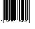 Barcode Image for UPC code 0032277304017