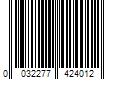 Barcode Image for UPC code 0032277424012