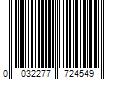 Barcode Image for UPC code 0032277724549