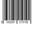 Barcode Image for UPC code 0032281219192