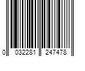 Barcode Image for UPC code 0032281247478