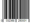 Barcode Image for UPC code 0032368250001