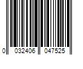 Barcode Image for UPC code 0032406047525