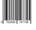 Barcode Image for UPC code 0032429147745