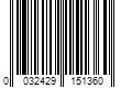 Barcode Image for UPC code 0032429151360