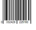 Barcode Image for UPC code 0032429225160