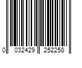 Barcode Image for UPC code 0032429252258