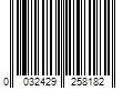 Barcode Image for UPC code 0032429258182