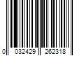 Barcode Image for UPC code 0032429262318