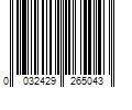 Barcode Image for UPC code 0032429265043