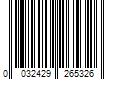 Barcode Image for UPC code 0032429265326