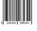 Barcode Image for UPC code 0032429265340