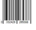 Barcode Image for UPC code 0032429265388