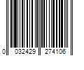 Barcode Image for UPC code 0032429274106