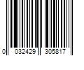 Barcode Image for UPC code 0032429305817