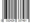 Barcode Image for UPC code 0032429337481