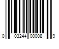 Barcode Image for UPC code 003244000089