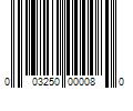 Barcode Image for UPC code 003250000080