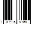 Barcode Image for UPC code 0032611333109